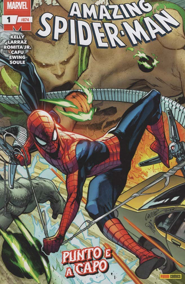 Copertina Amazing Spider-Man: Punto e a capo