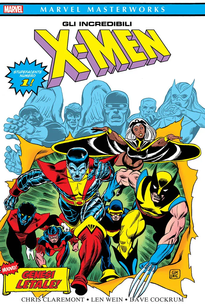 Copertina Marvel Masterworks: Gli Incredibili X-Men 1