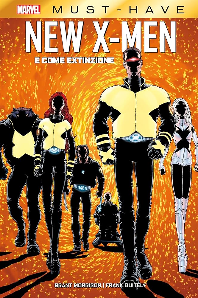Copertina New X-Men: E come Estinzione