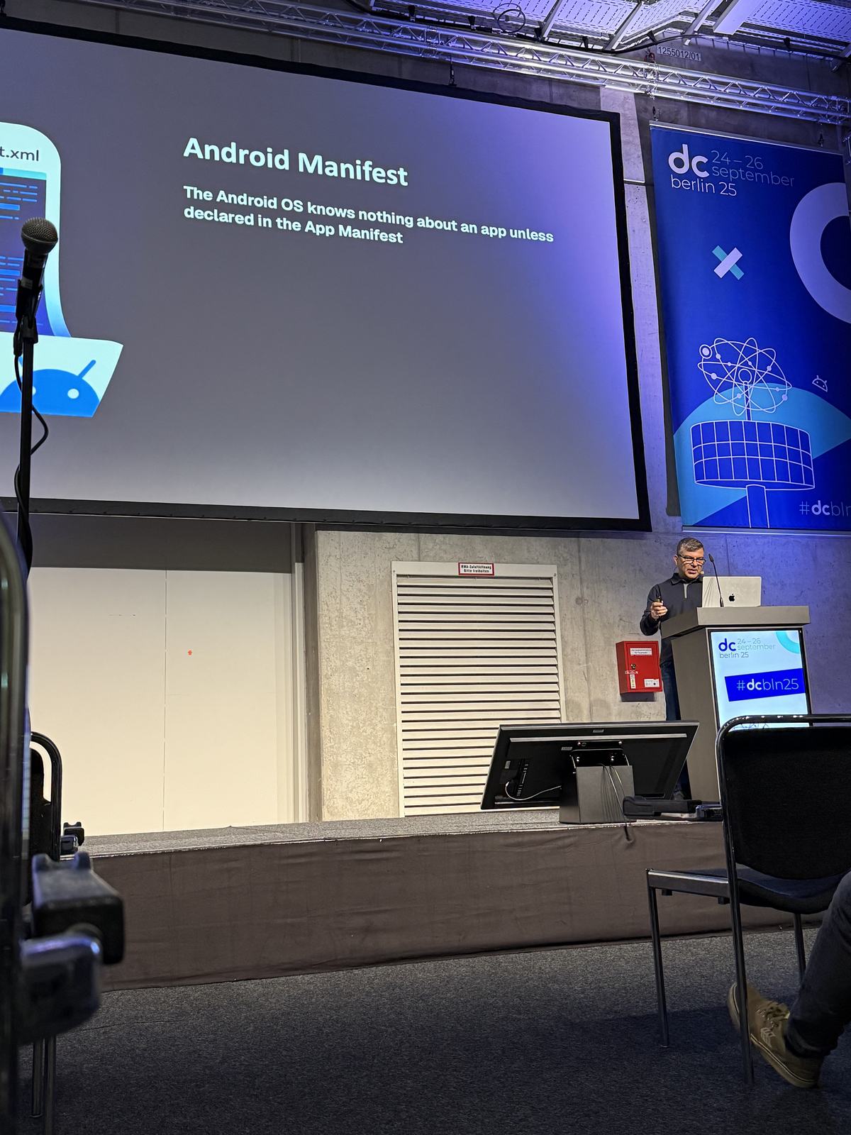 Slide about the Android Manifest