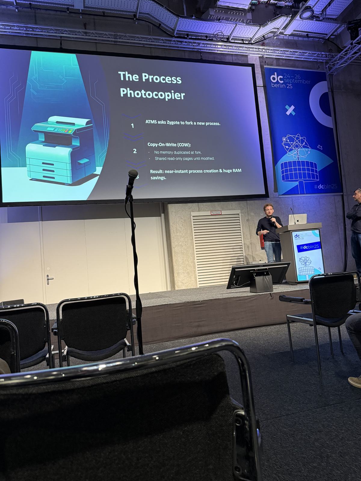 Slide titled The Process Photocopier