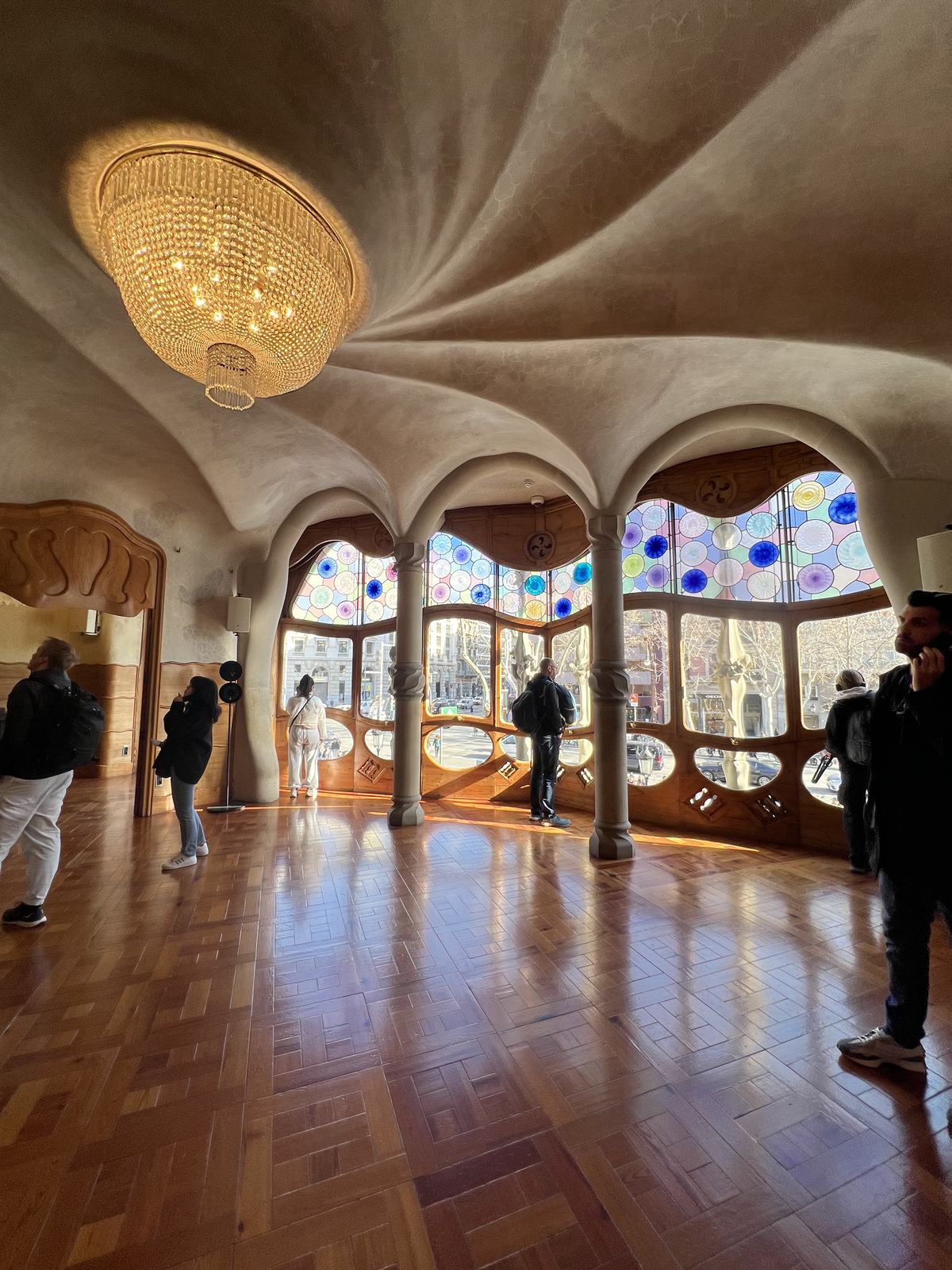 Inside the Sagrada Família